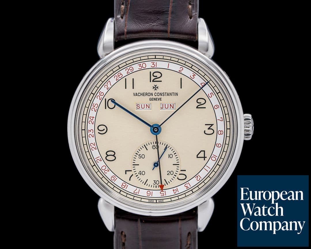 Image of Vacheron Constantin 3110V Historiques Triple Calendrier 1942 SS Champagne Dial