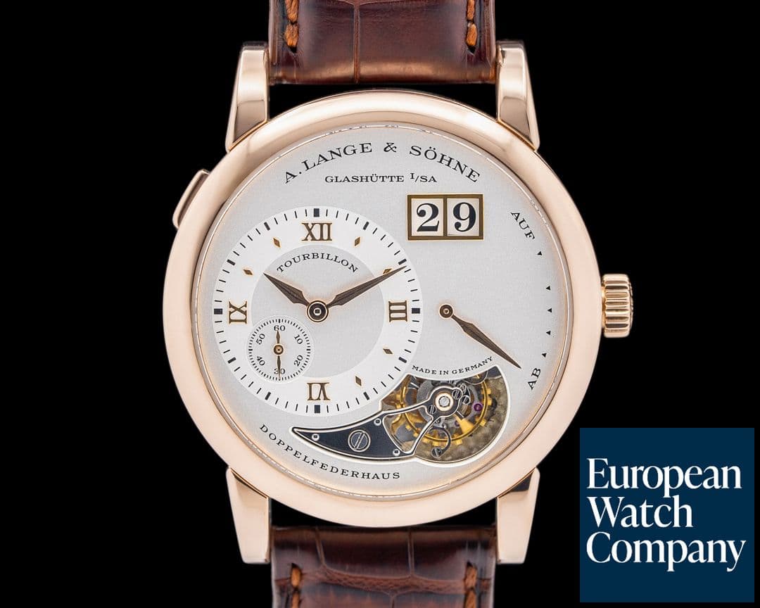 Image of A. Lange and Sohne 704.032 Lange 1 18K Rose Gold Tourbillon LIMITED