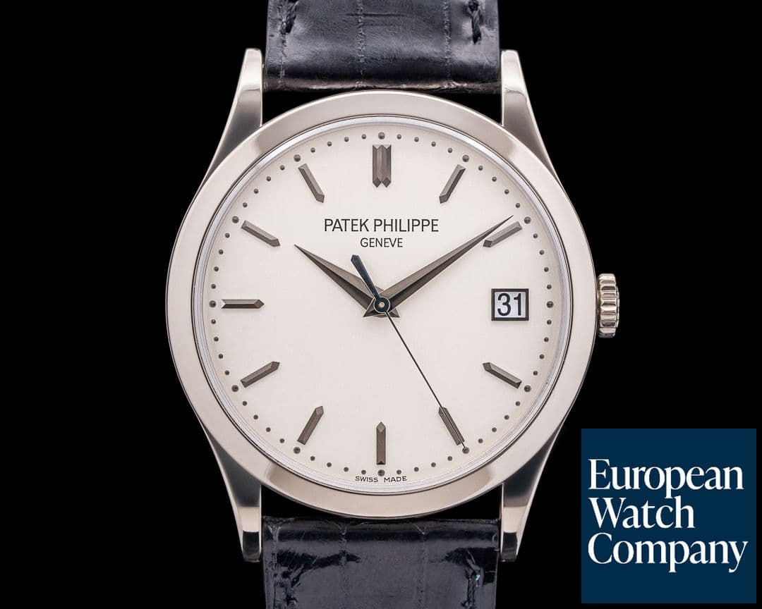Image of Patek Philippe 5296G Calatrava Automatic 18K White Gold Silver Dial