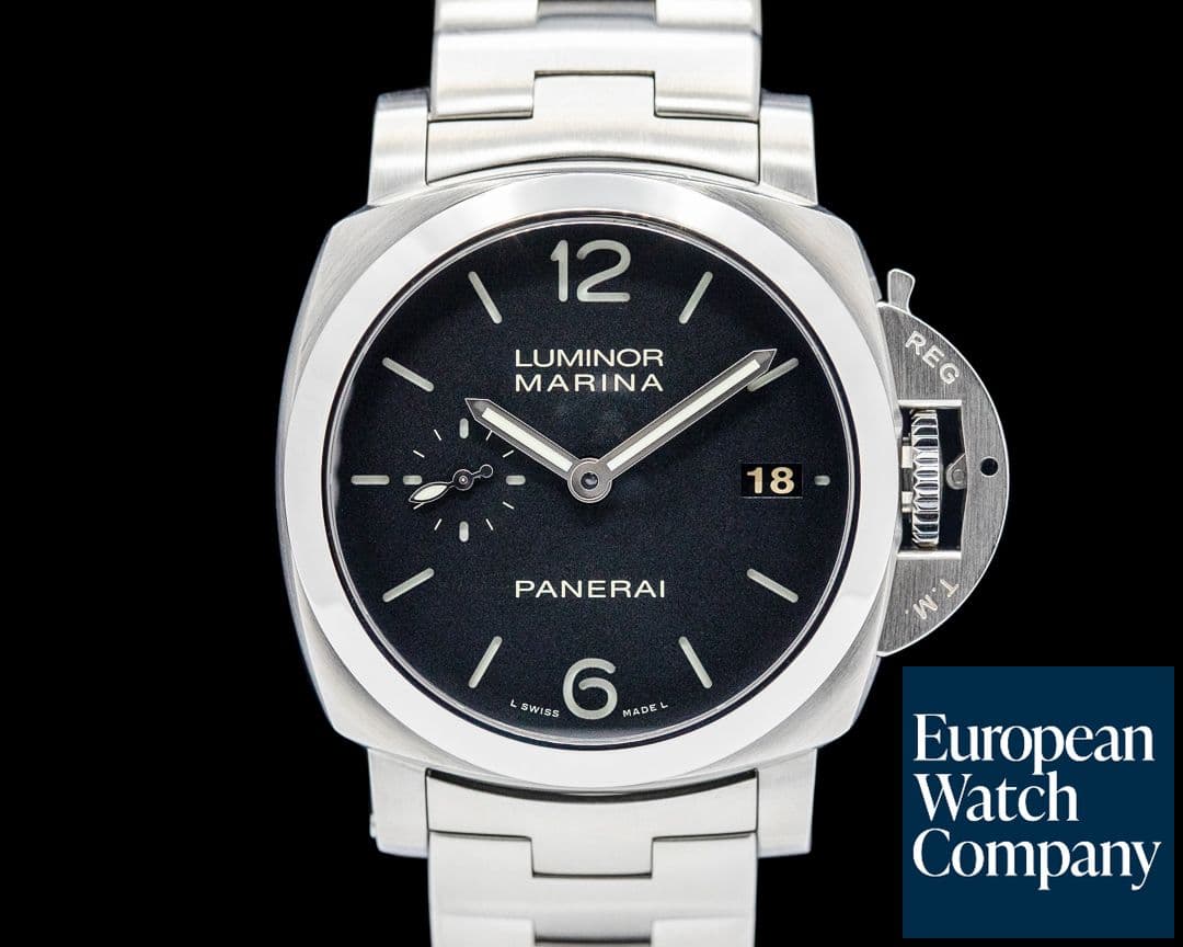 Image of Panerai PAM00392 Luminor Marina 1950 3 Days Automatic SS Black Dial