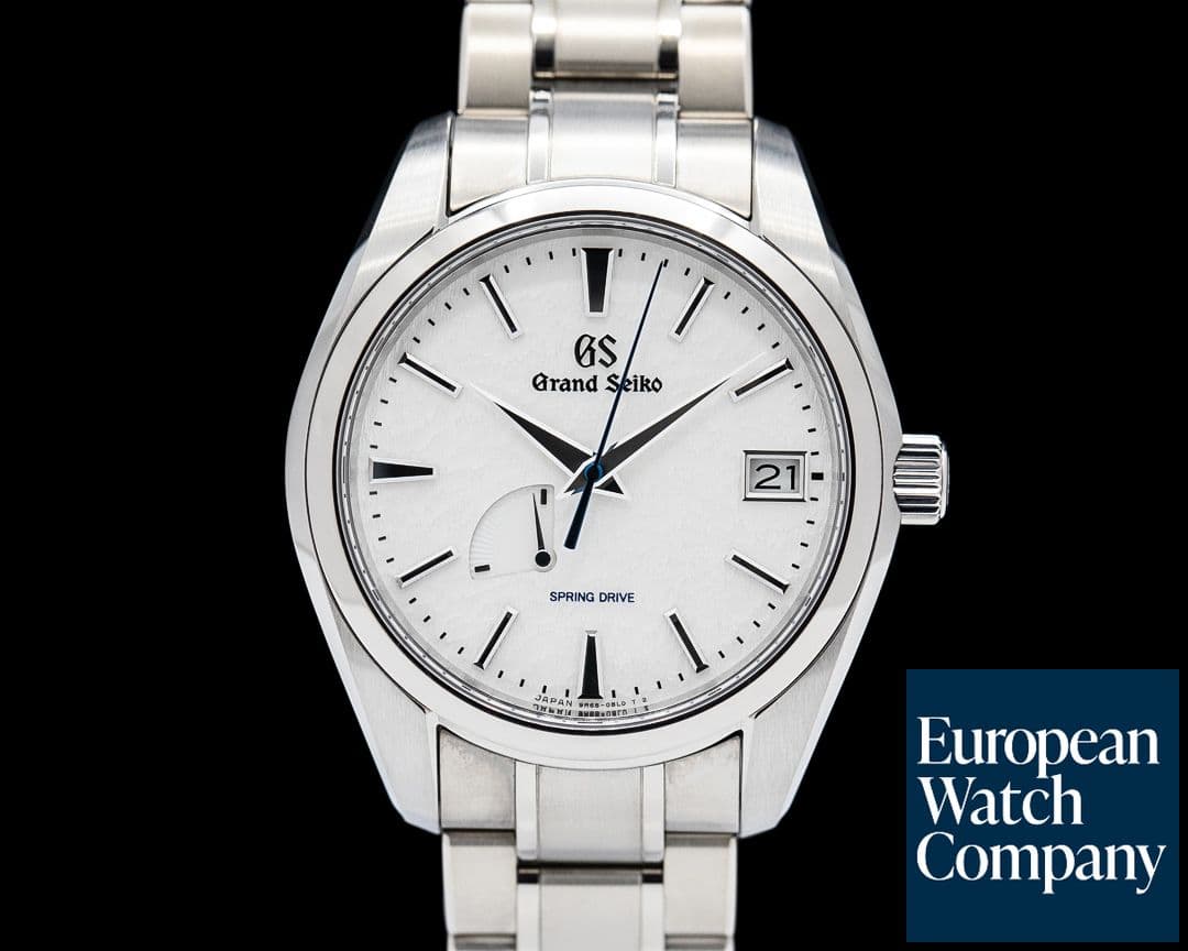 Image of Grand Seiko SBGA211 Spring Drive Snowflake Titanium White Dial