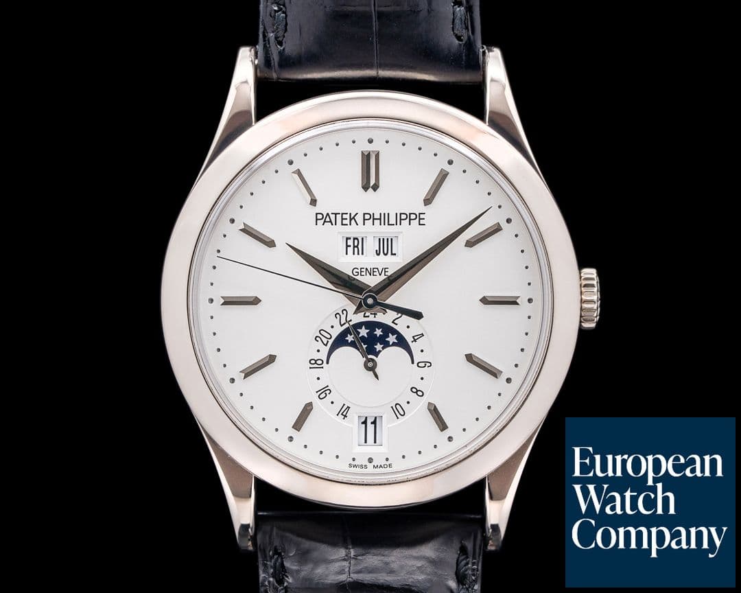 Image of Patek Philippe 5396G Annual Calendar 18K White Gold Silver Dial