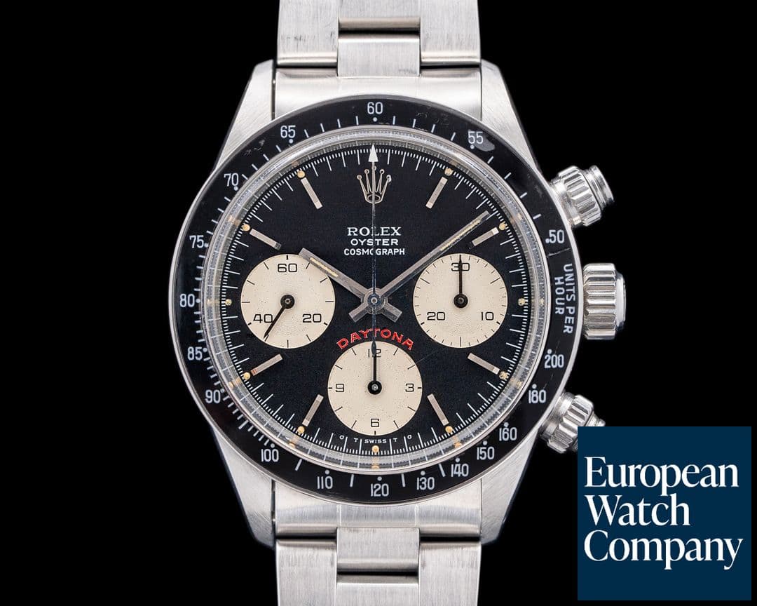 Image of Rolex Daytona 6263 "Big Red" Black Sigma Dial