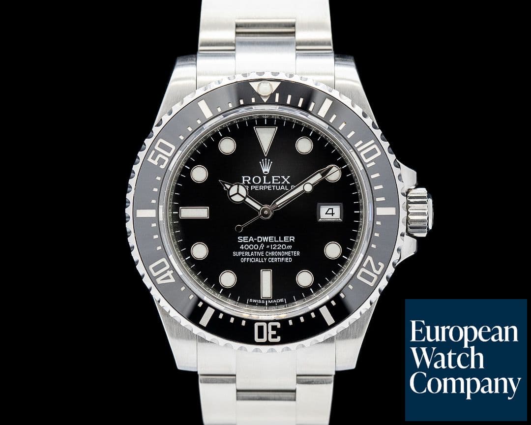 Image of Rolex 116600 Sea-Dweller SS Black Dial