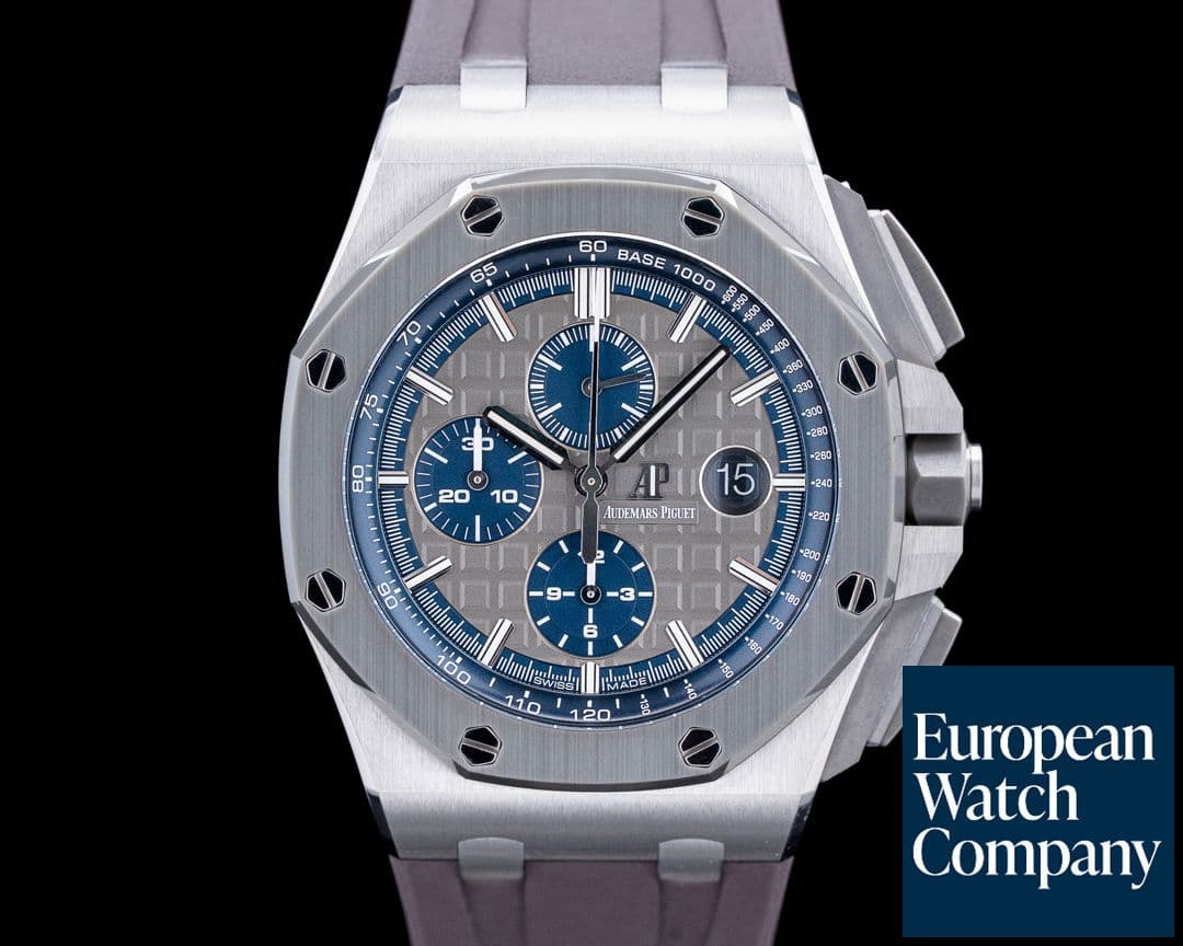 Image of Audemars Piguet 26400IO Royal Oak Offshore Chronograph Titanium Gray Dial