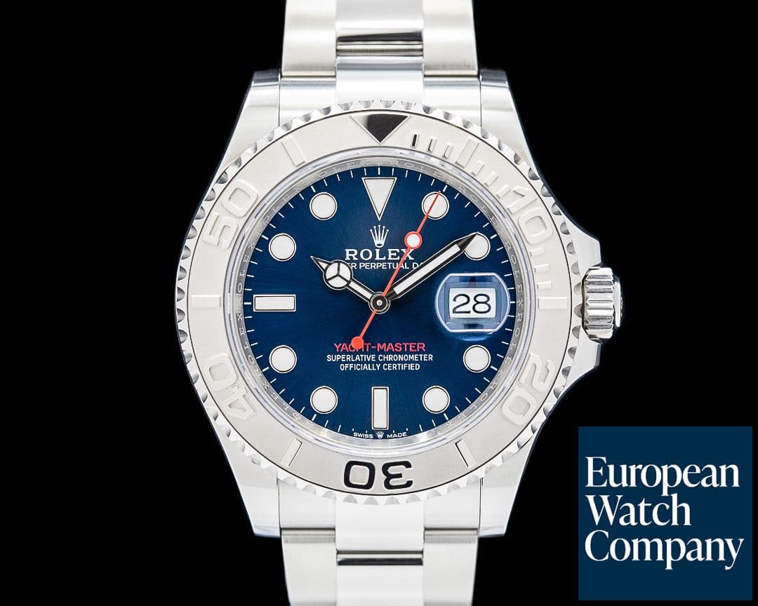 Image of Rolex 126622 Yacht-Master 40 Blue Dial SS / Platinum Bezel 2024