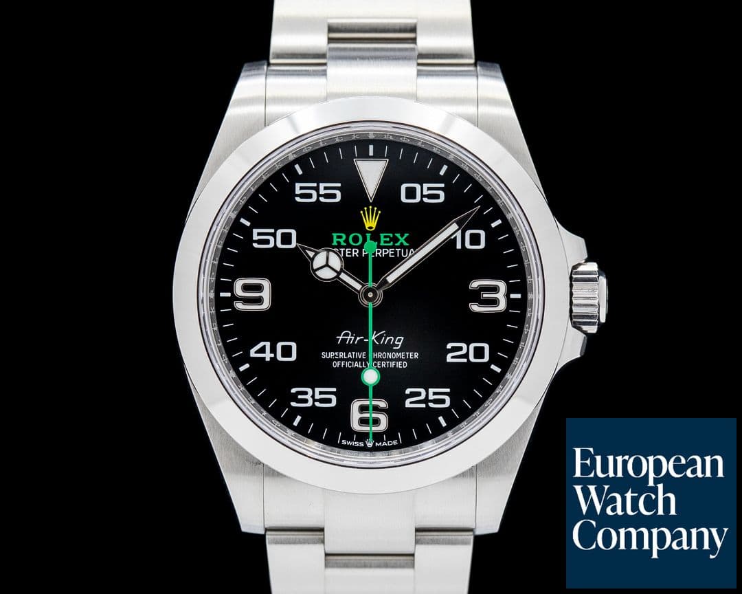 Image of Rolex 126900 Air King Oystersteel Black Dial 2024