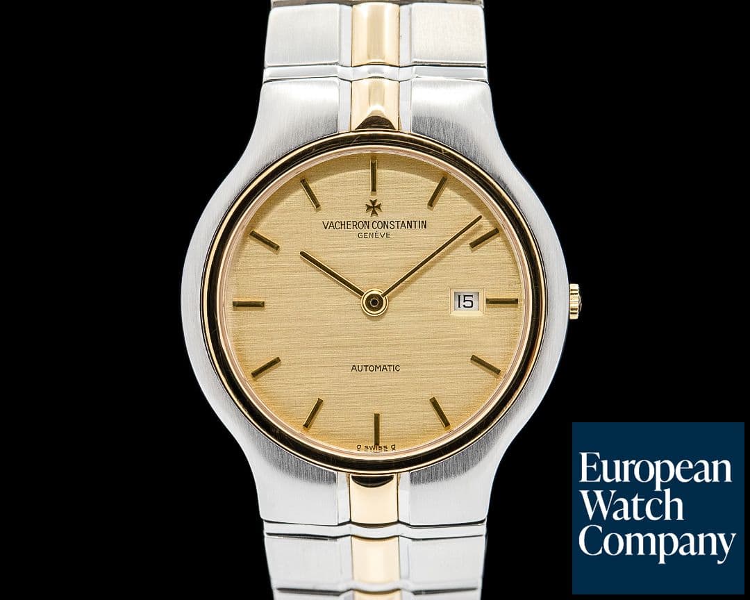 Image of Vacheron Constantin 48010 Phidias Two Tone 18K Yellow Gold / SS Champagne Dial