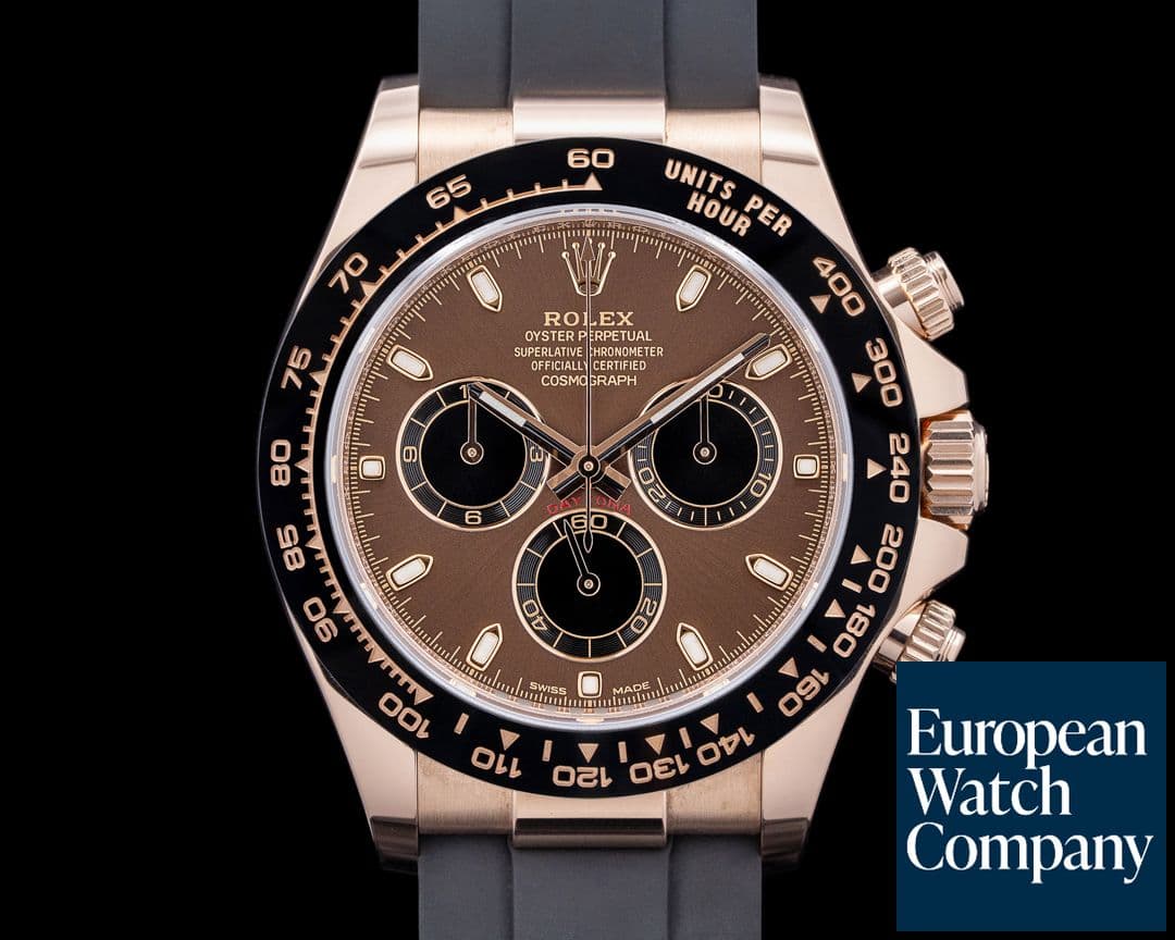 Image of Rolex 116515LN Daytona Ceramic 18K Everose Brown Dial