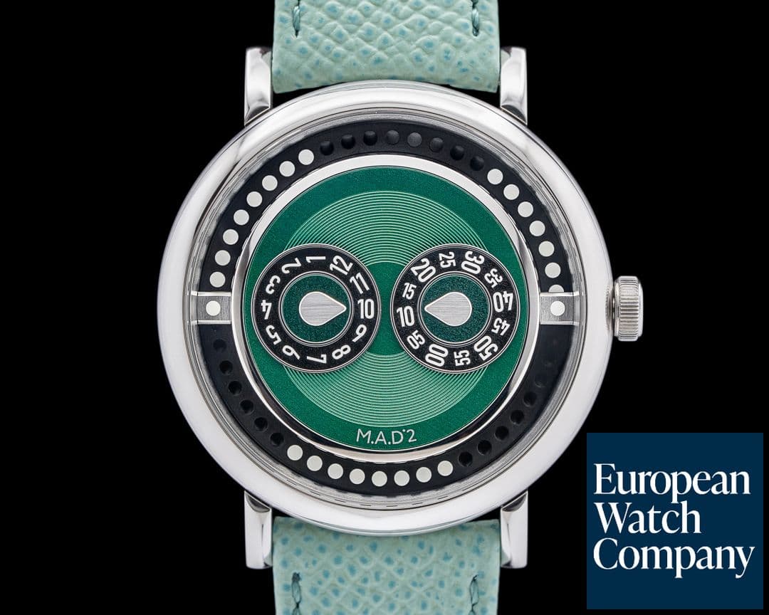 Image of MB&F M.A.D.2 SS Green Dial
