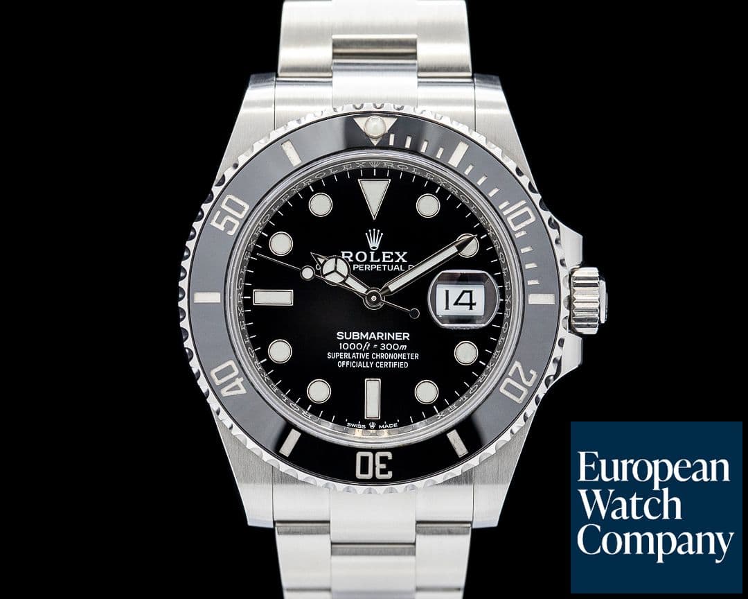 Image of Rolex 126610LN Submariner Date SS Black Dial