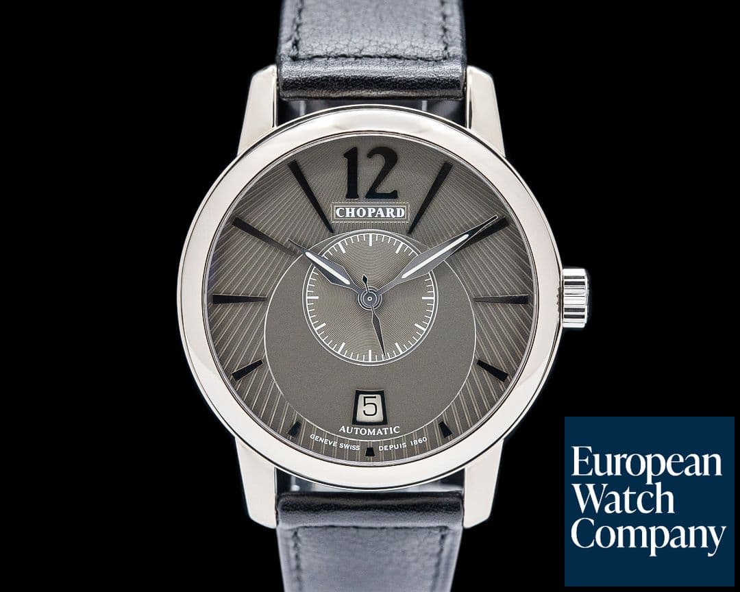 Image of Chopard 161909 L.U.C Classic Twin Jose Carreras 18K WG Gray Dial LIMITED