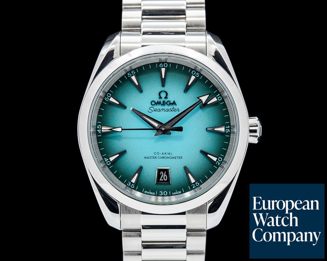 Image of Omega Seamaster Aqua Terra SS Turquoise Blue Dial 2025