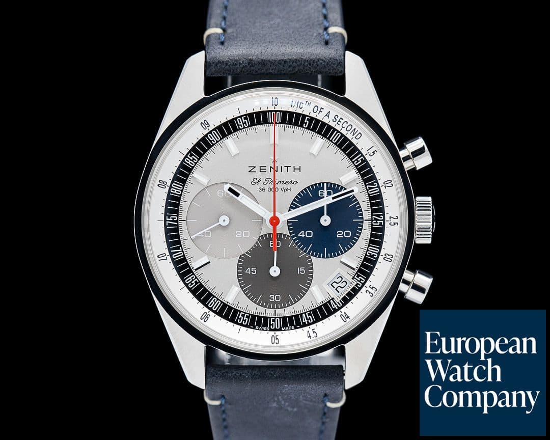 Image of Zenith Chronomaster Original SS Tri-Color Silver Dial