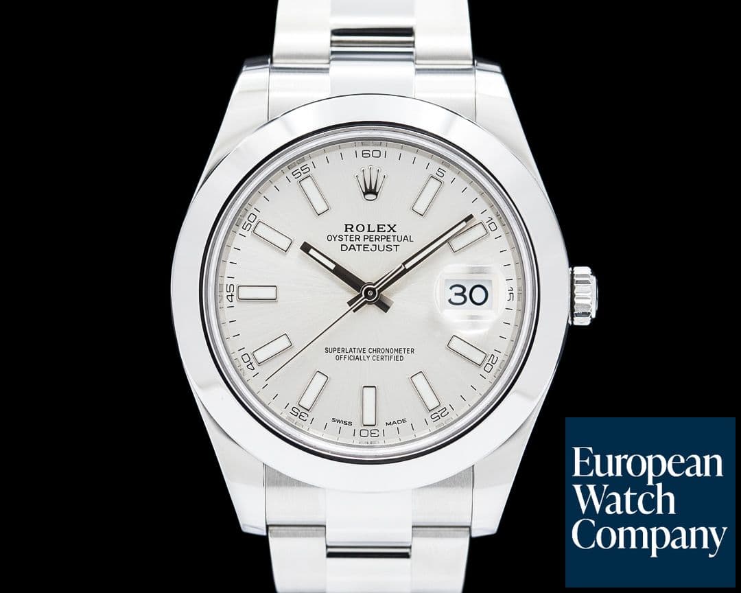 Image of Rolex 116300 Datejust 41MM SS Silver Dial