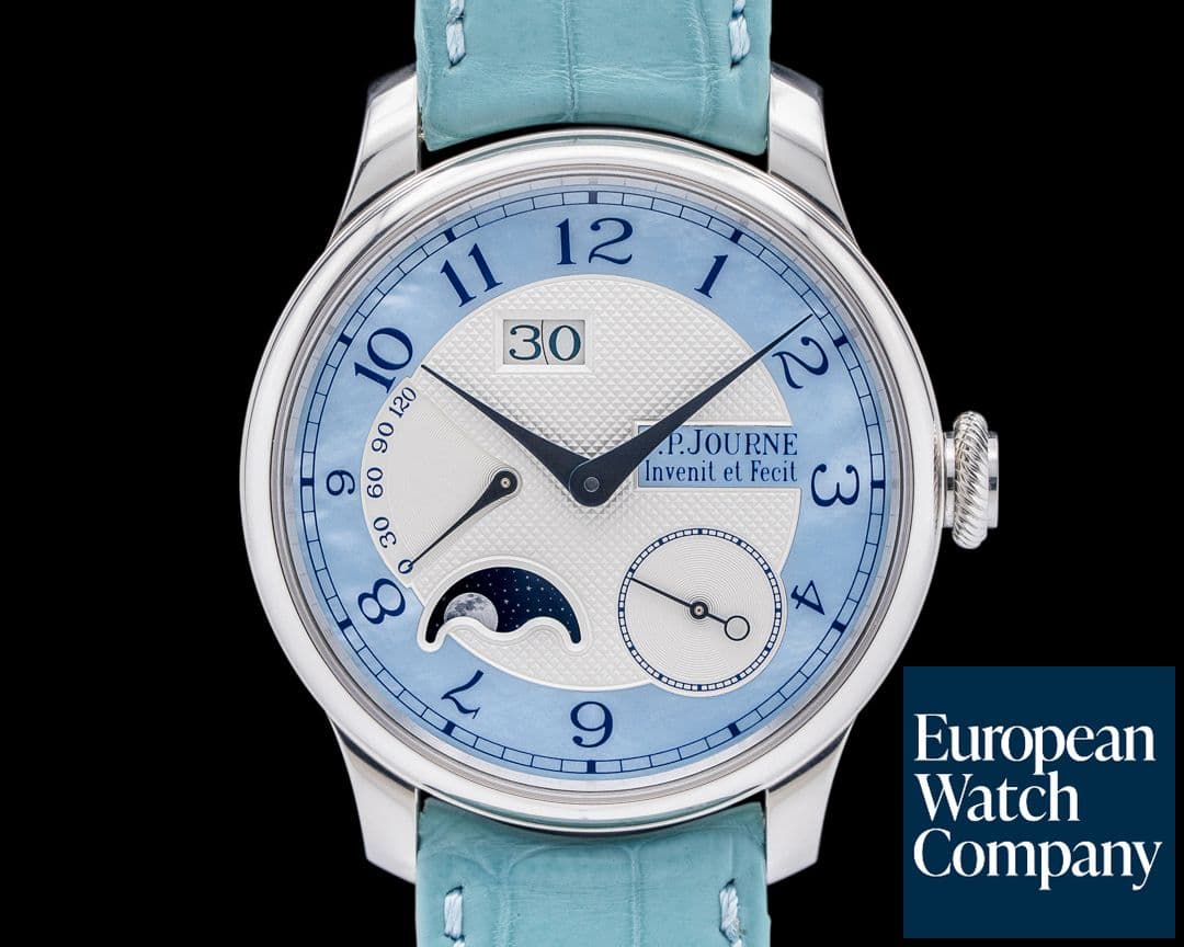 Image of F. P. Journe Automatique Lune Nacre AL2 Platinum Mother of Pearl Dial