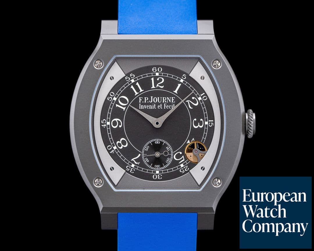 Image of F. P. Journe Elegante 48MM ELHT Black Label Titanium Black Dial 2024