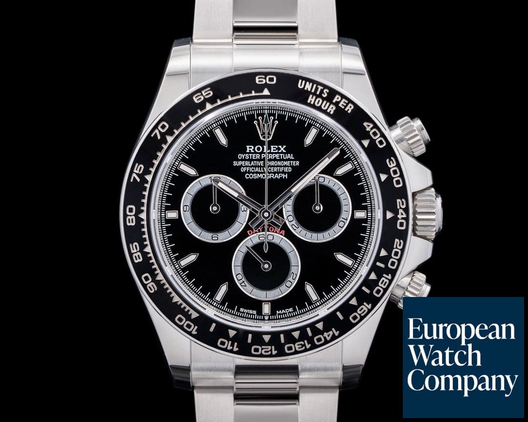 Image of Rolex 126500LN Daytona Oystersteel Black Dial 2025