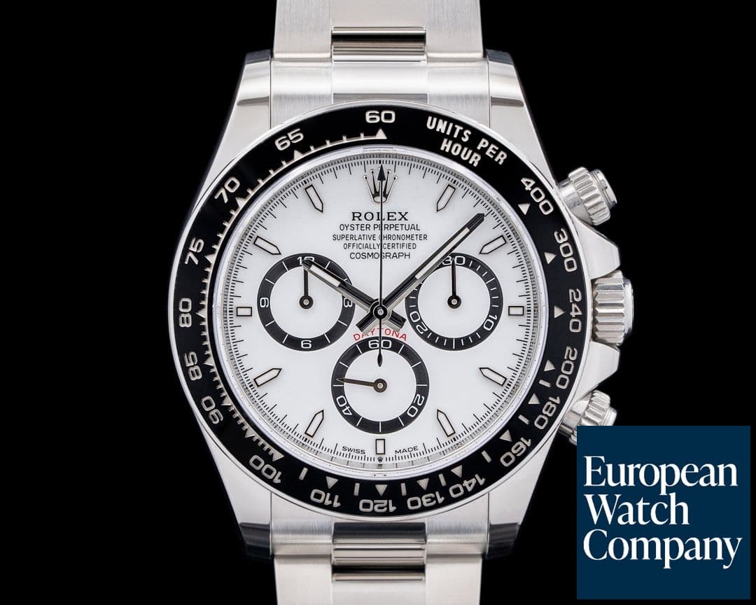 Image of Rolex 126500LN Daytona Oystersteel "Panda" White Dial 2025