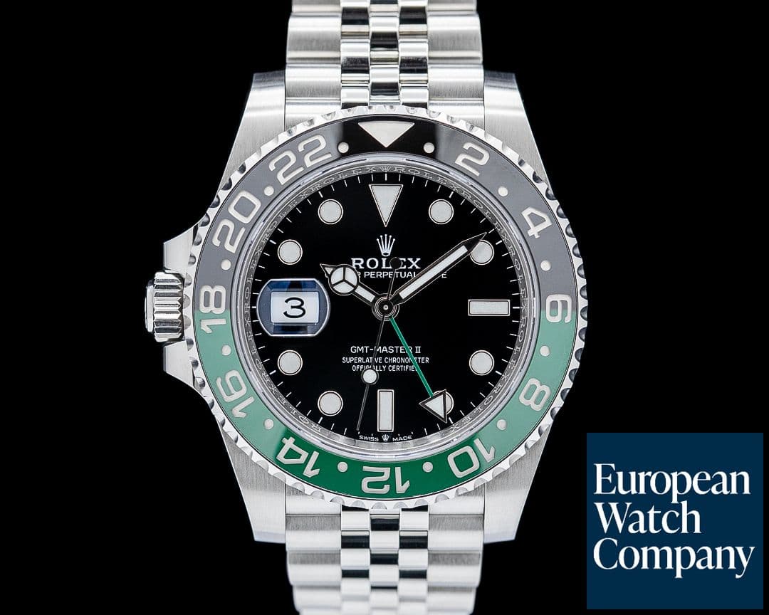 Image of Rolex 126720VTNR GMT-Master II "Sprite" SS Black Dial