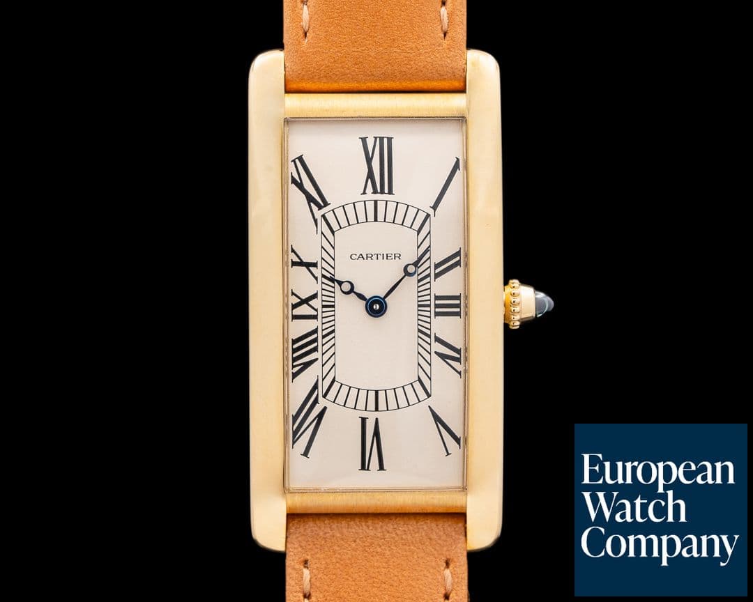 Image of Cartier WGTA0057 Tank Cintree 100th Anniversary 18K YG Ivory Dial LIMITED