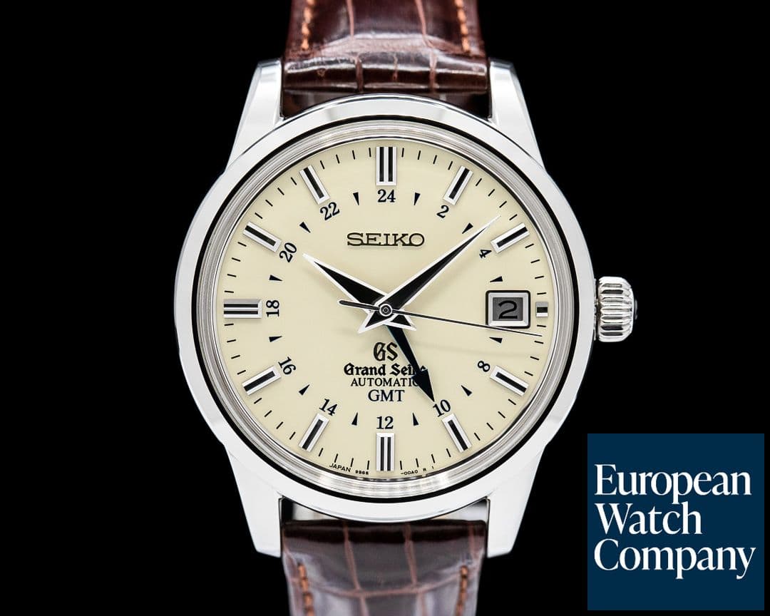 Image of Grand Seiko SBGM021 GMT SS Cream Dial