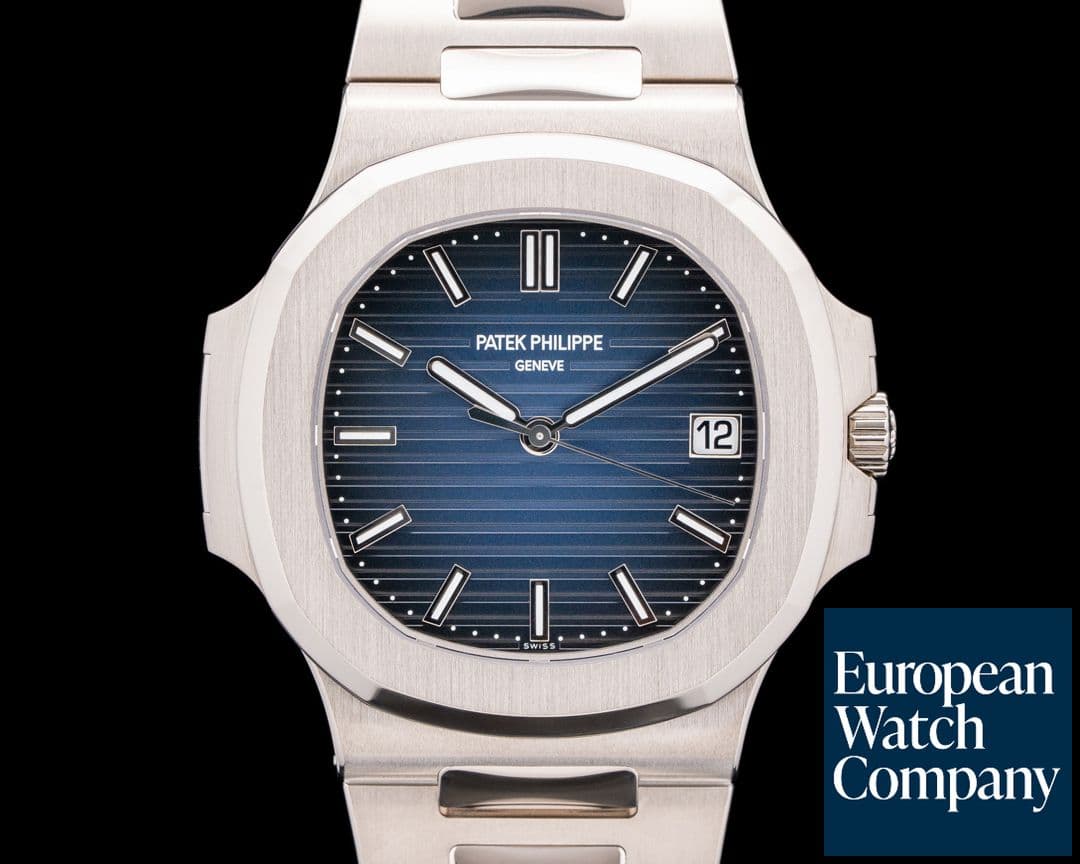 Image of Patek Philippe 5811/1G-001 Nautilus 18K White Gold Blue Dial UNWORN