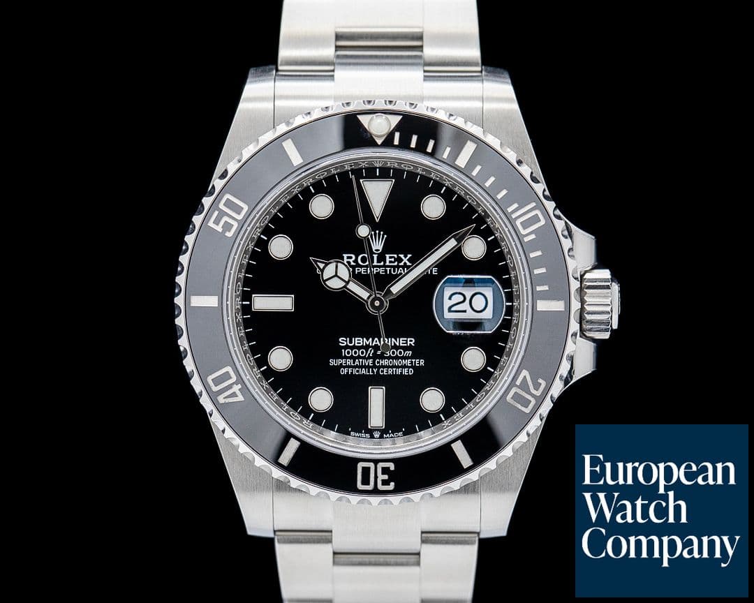 Image of Rolex 126610LN Submariner Date SS Black Dial