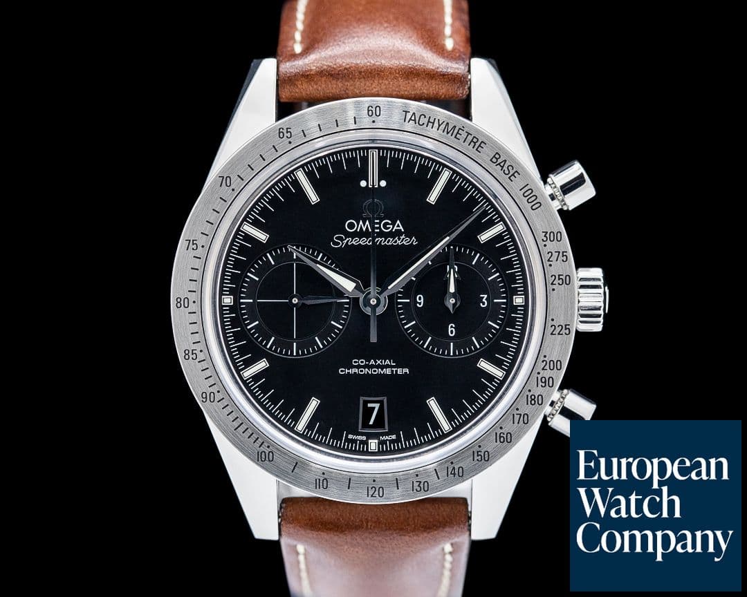 Image of Omega Speedmaster '57 Co-axial Chronograph SS Black Dial