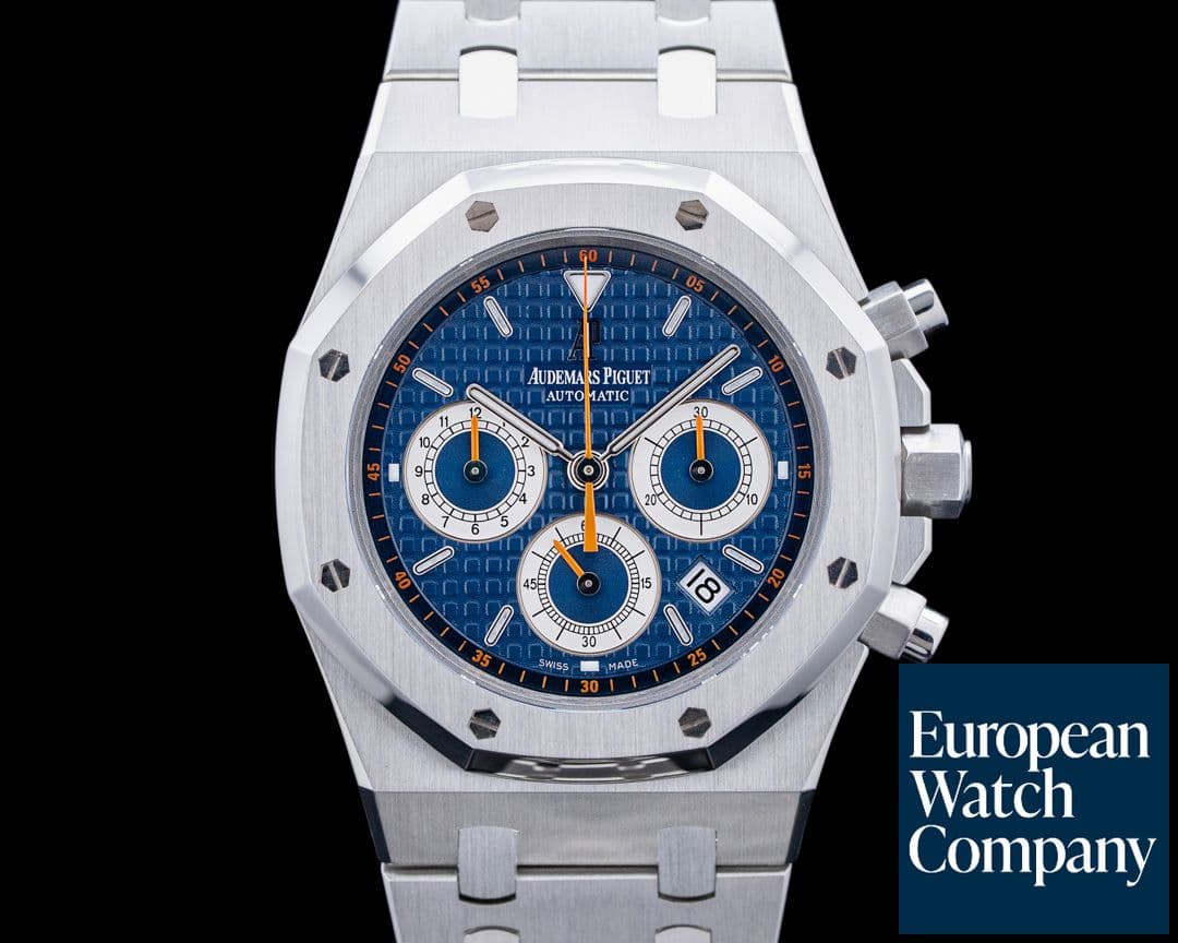 Image of Audemars Piguet 26300ST Royal Oak Chronograph SS Blue Dial