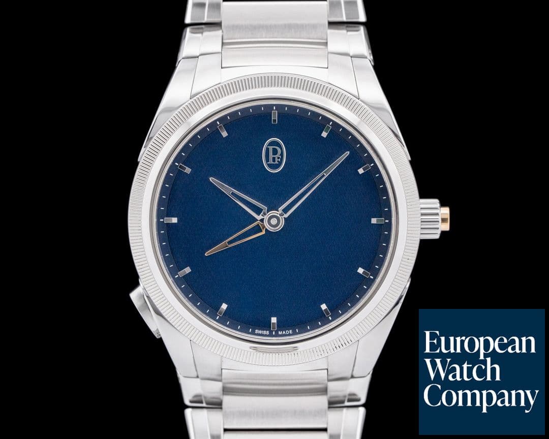 Image of Parmigiani PFC905-1020001-100182 Tonda PF GMT Rattrapante SS Milano Blue Dial