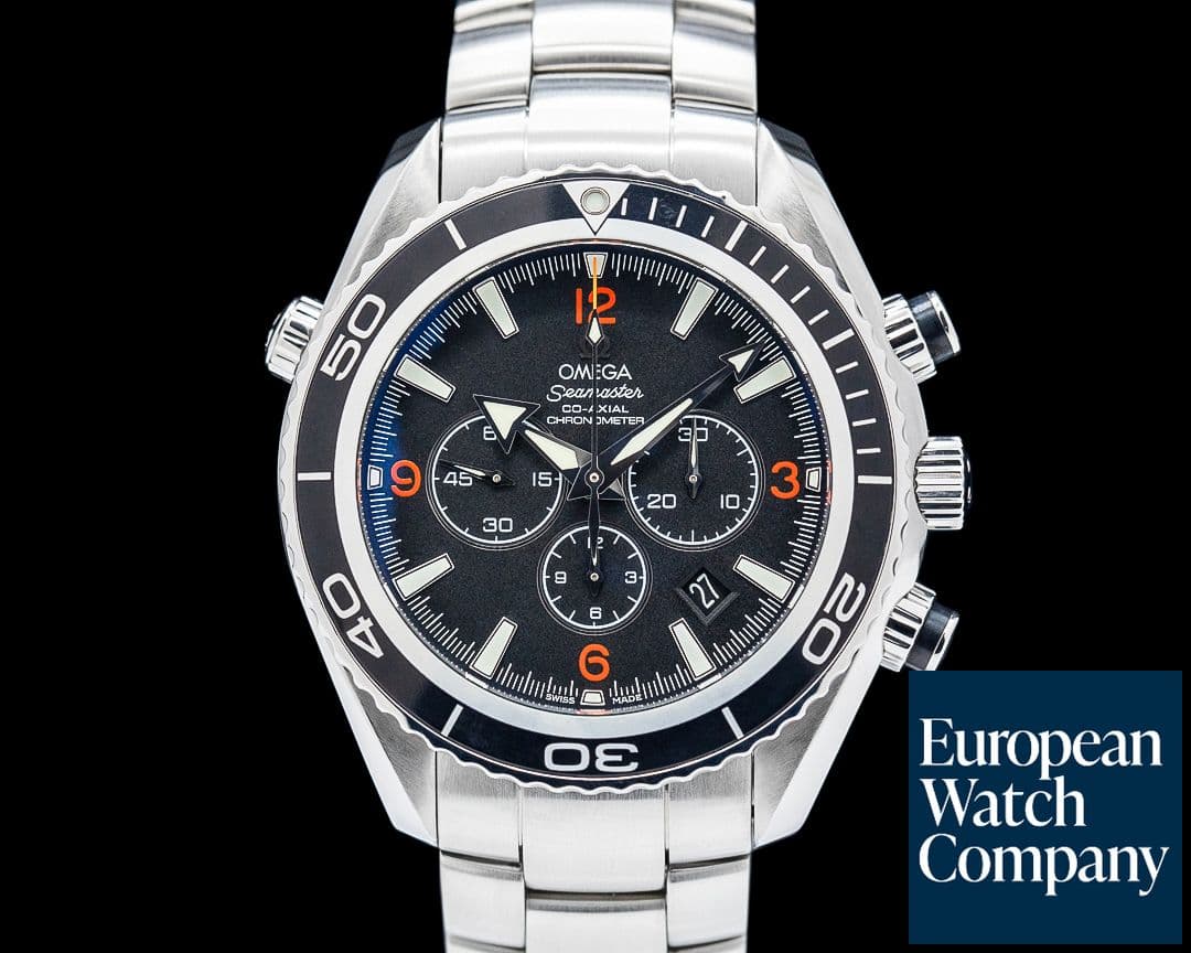 Image of Omega 2210.51.00 Seamaster Planet Ocean Chronograph SS Black Dial