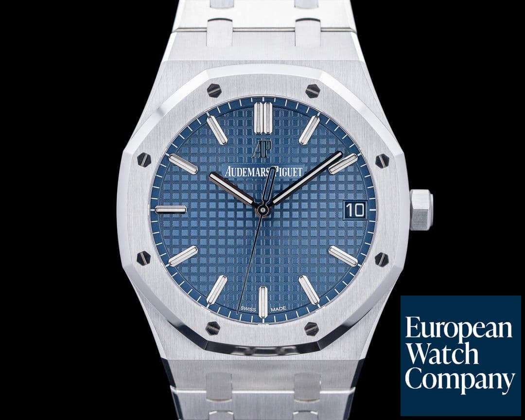 Image of Audemars Piguet 15500ST Royal Oak 41MM SS Blue Dial