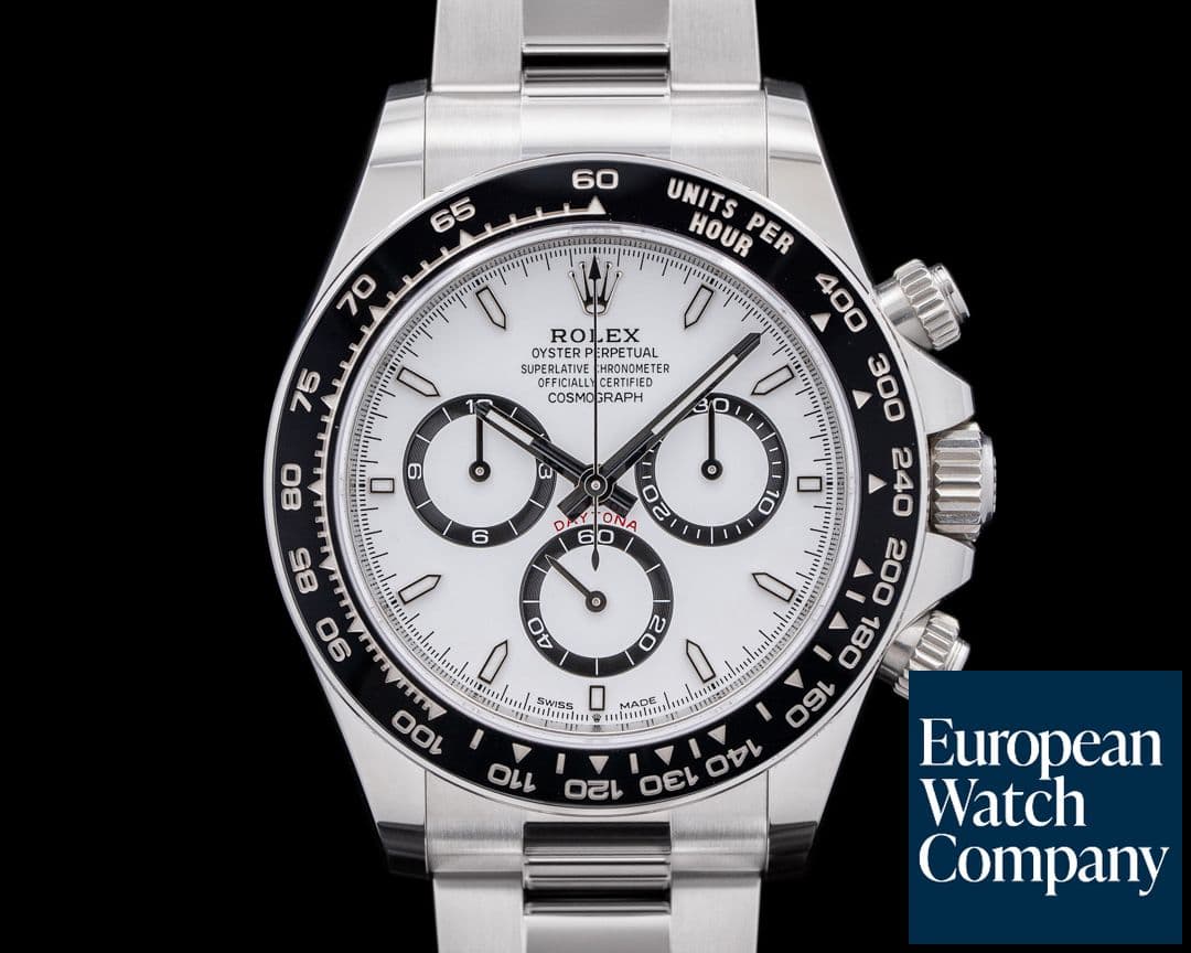 Image of Rolex 126500LN Daytona Ceramic SS White Dial 2024