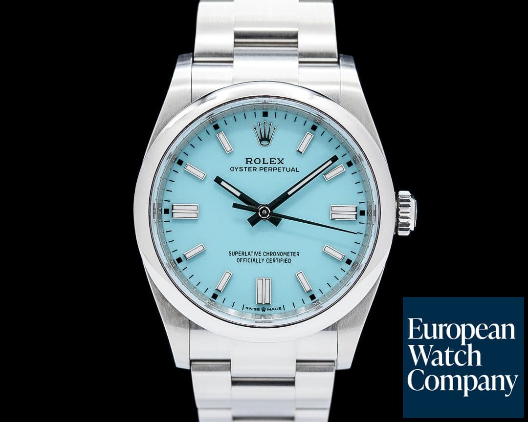 Image of Rolex 126000 Oyster Perpetual 36 SS Turquoise Dial 2024