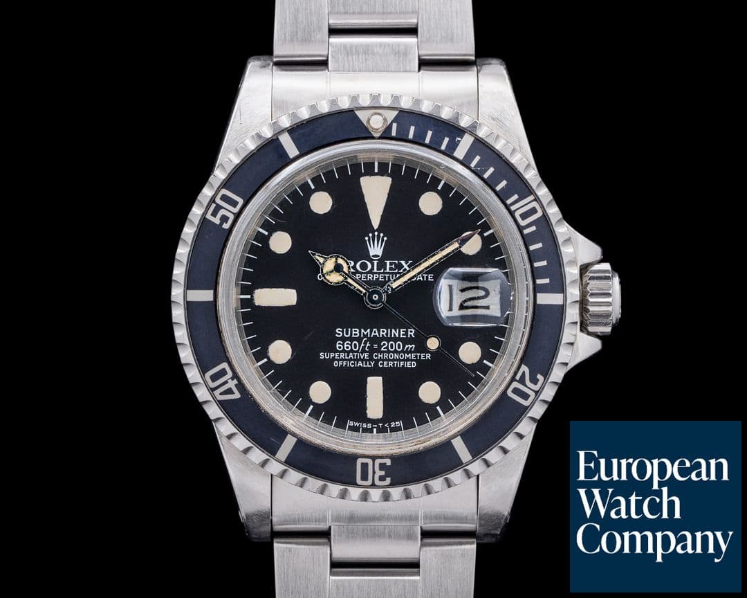 Image of Rolex 1680 Submariner SS Black Dial Circa. 1979