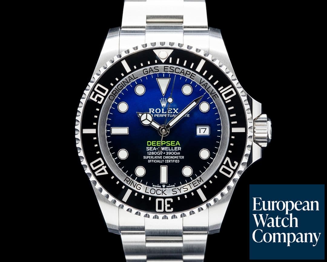 Image of Rolex 126660 Sea-Dweller Deepsea "James Cameron" SS Blue Dial