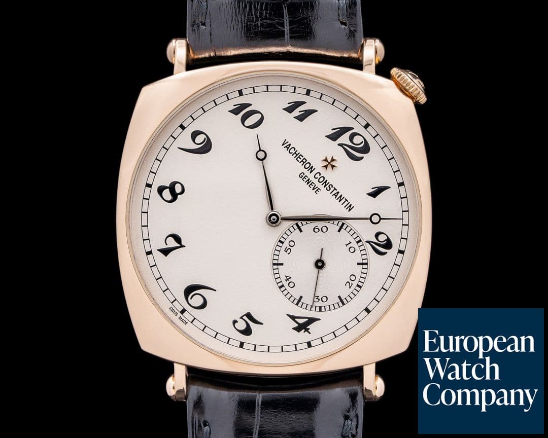 Image of Vacheron Constantin 82035/000R-9359 Historiques American 1921 18K Pink Gold Silver Dial