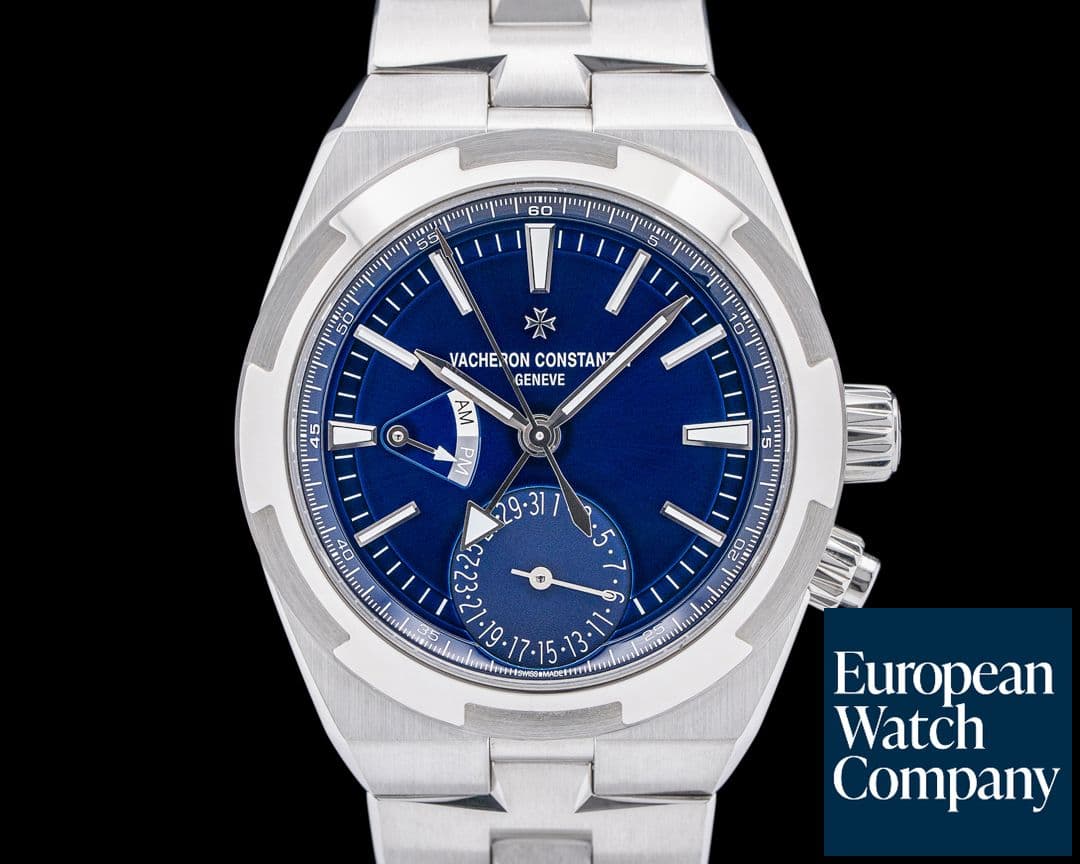 Image of Vacheron Constantin 7900V/110A-B334 Overseas Dual Time SS Blue Dial