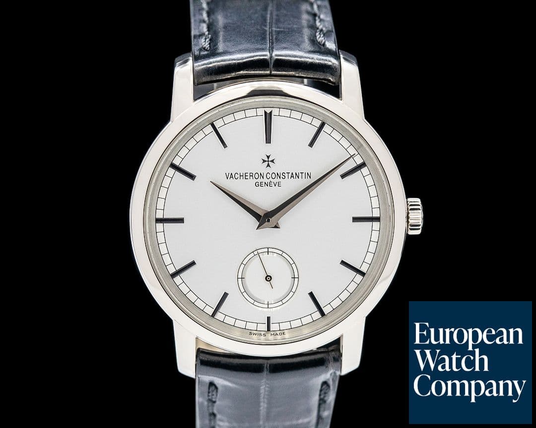 Image of Vacheron Constantin 82172/000G-9383 Traditionnelle 18K White Gold Silver Dial