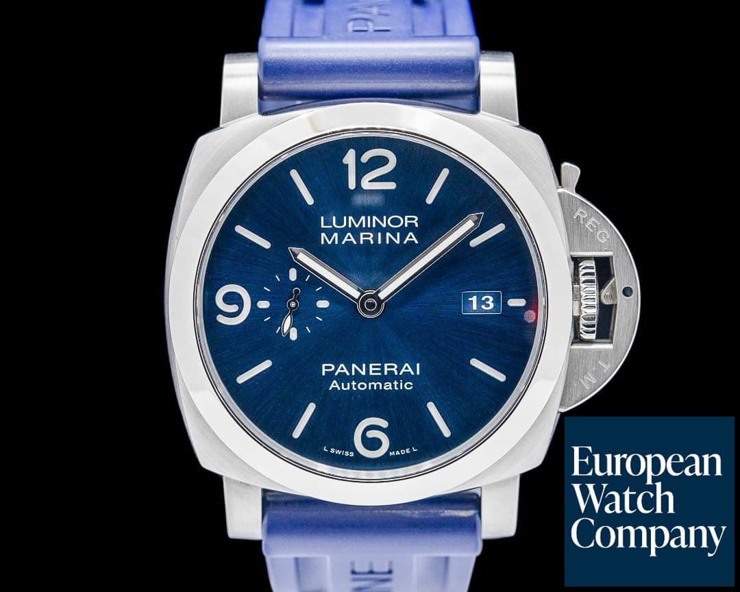 Image of Panerai PAM01313 Luminor Marina Blue Dial SS