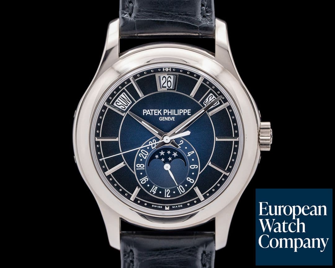 Image of Patek Philippe 5205G-013 Annual Calendar White Gold Blue Gradient Dial