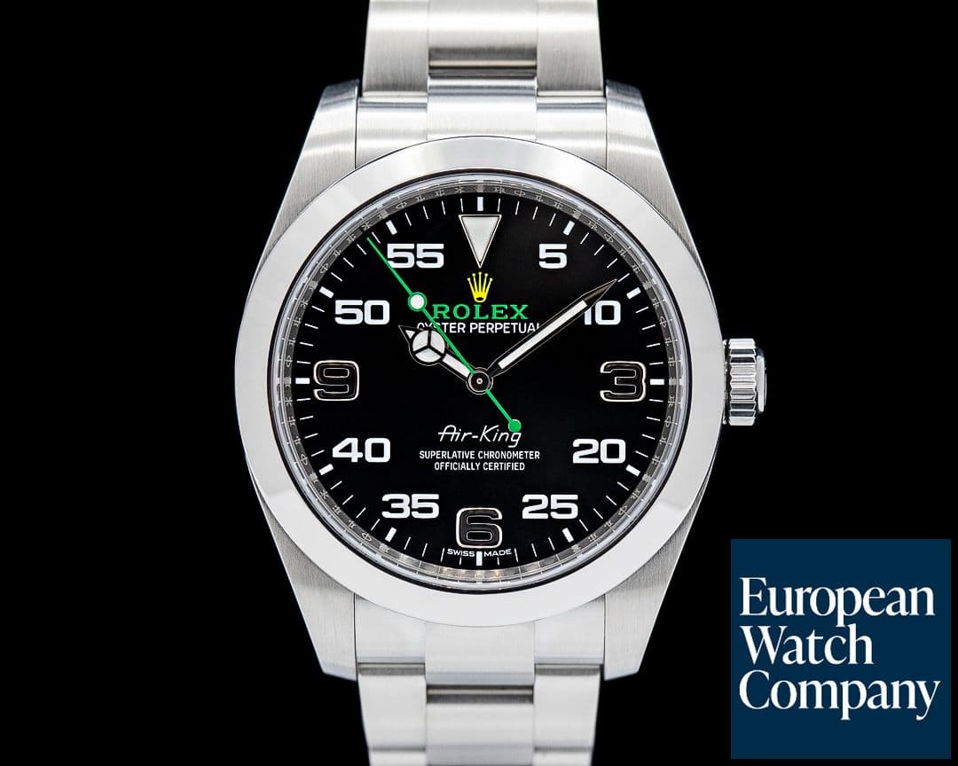 Image of Rolex 116900 Air-King SS Black Dial