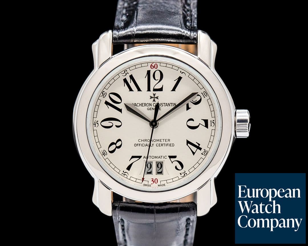 Image of Vacheron Constantin 42015/000G-8902 18K White Gold Ivory Dial