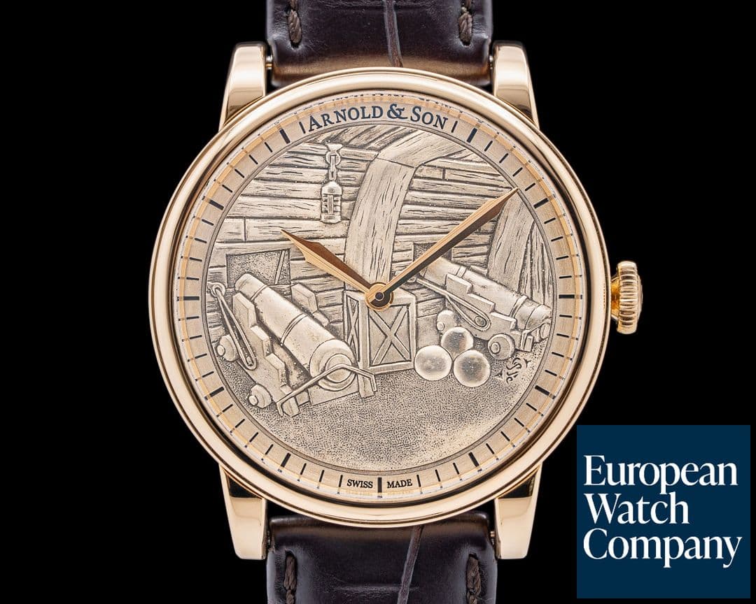 Image of Arnold & Son 1LCAP.S07A.C111A HMS Victory 18K Rose Gold