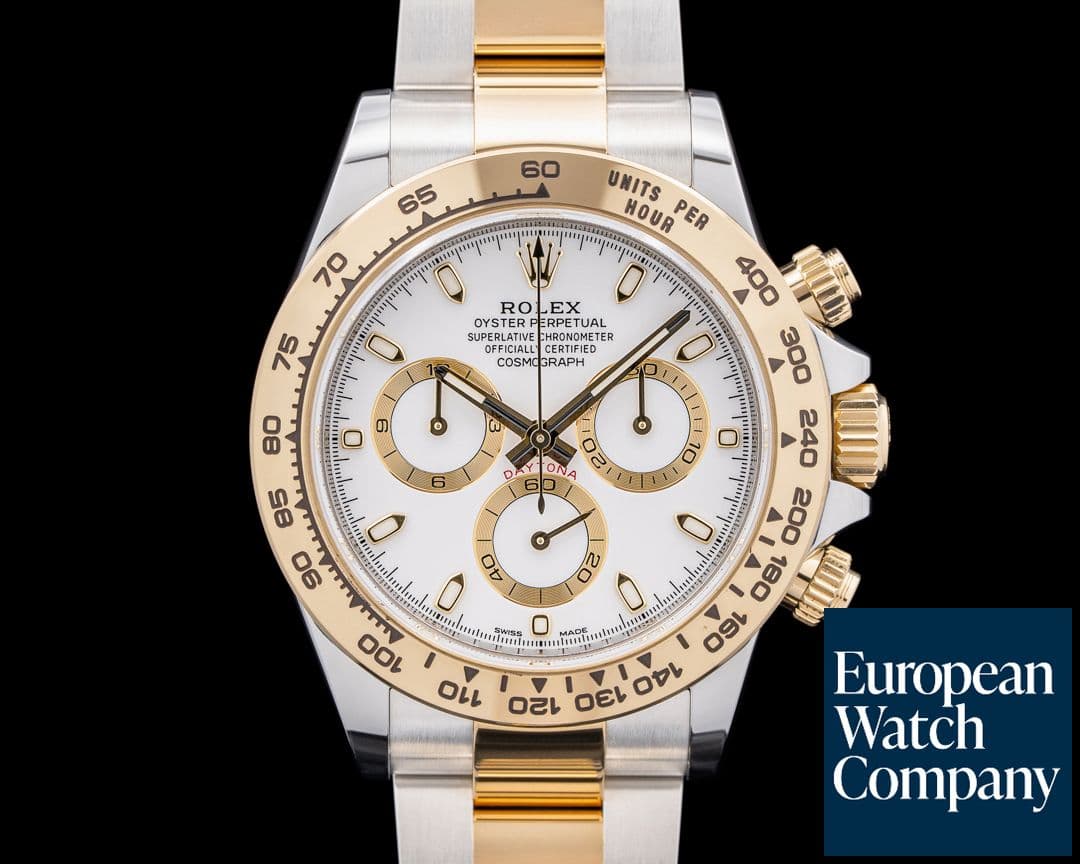 Image of Rolex 116503 Daytona SS / Yellow Gold White Dial
