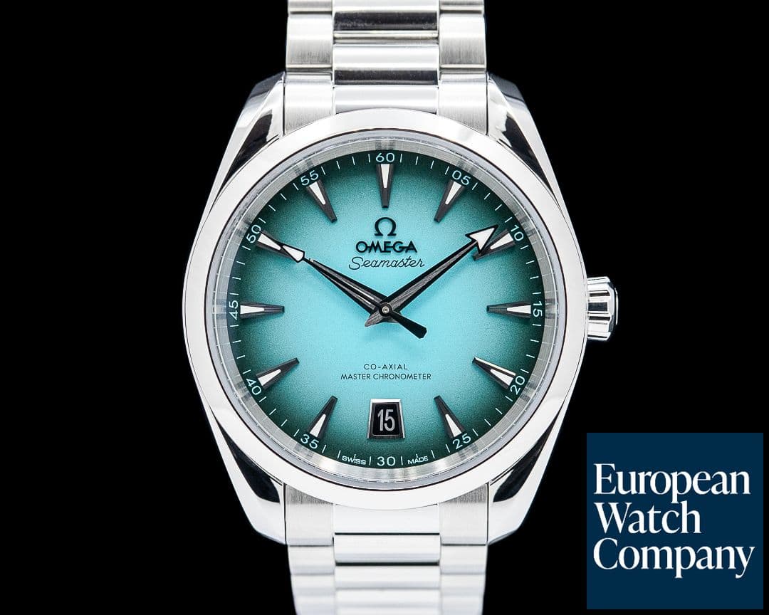 Image of Omega Seamaster Aqua Terra SS Turquoise Blue Dial 2025
