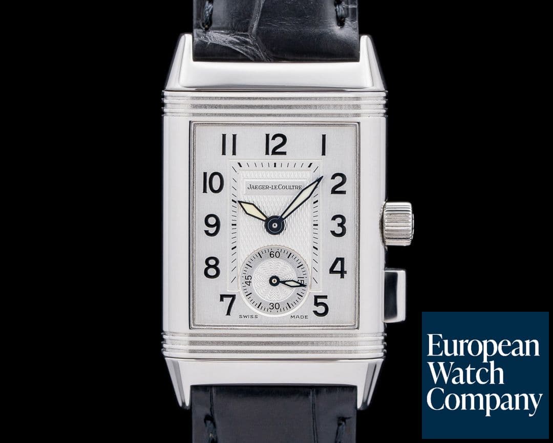 Image of Jaeger LeCoultre 255.8.82 Reverso Memory SS Silver Dial