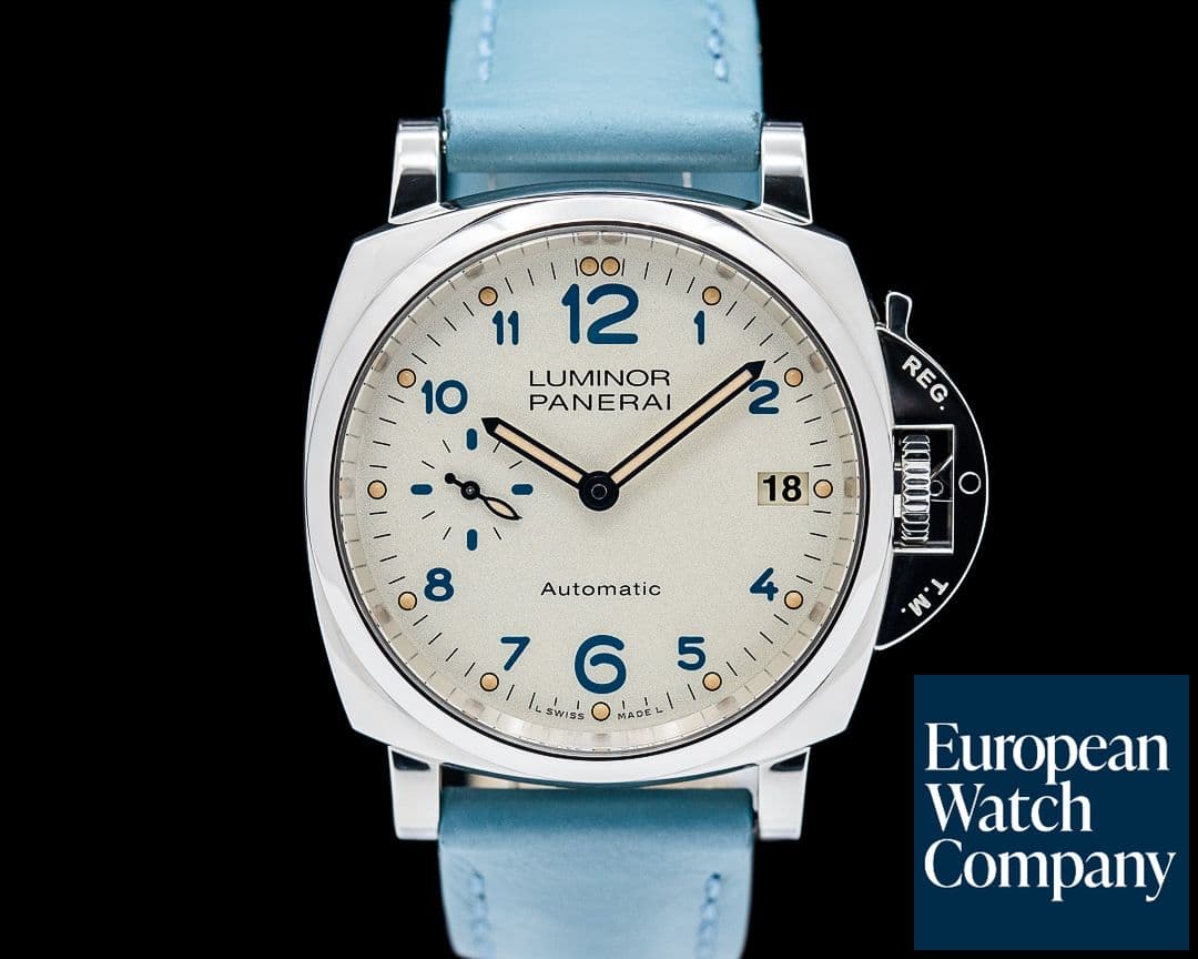 Image of Panerai PAM00903 Luminor Due 38 SS Ivory Arabic Dial