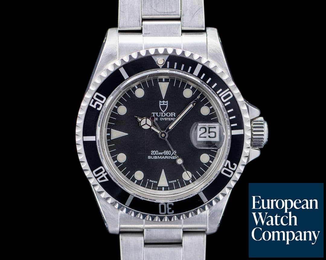 Image of Tudor 79090 Submariner Black Dial SS Circa. 1989